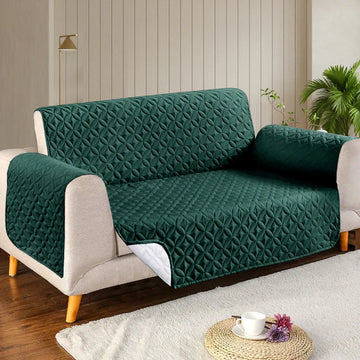 Ultrasonic Sofa Cover - Green