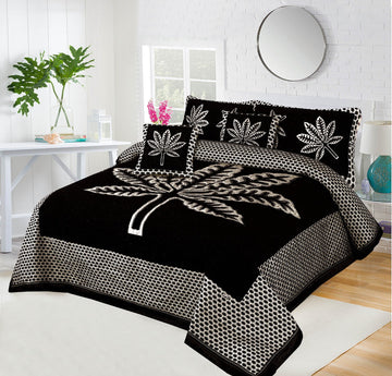 Velvet Jacquard Bedsheet VN-308