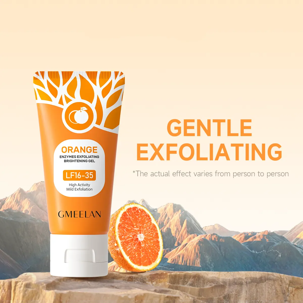 Orange Exfoliating & Brightening Gel Scrub