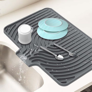 Silicone Dish Drying Mat For Kitchen