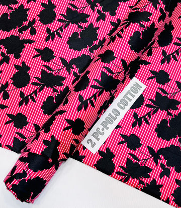POLO COTTON PRINTED  2PC [ SALE OFFER ] PC-509