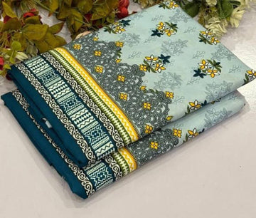 POLO COTTON PRINTED  2PC [ SALE OFFER ] PC-659