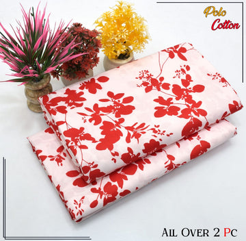 POLO COTTON PRINTED  2PC [ SALE OFFER ] PC-75